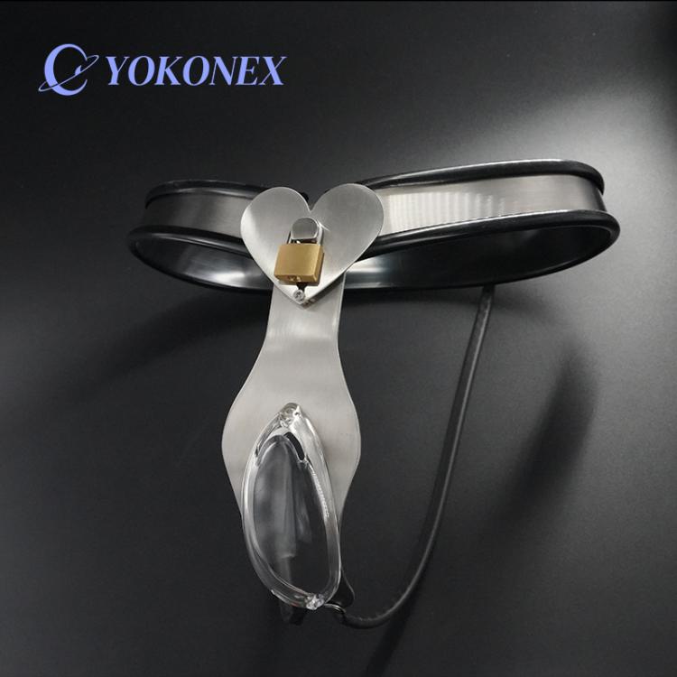 YoKoNex" ProfessionalGrade Customized FemaleTransparent Chastity BeltExclusive Heavy-DutyDesign