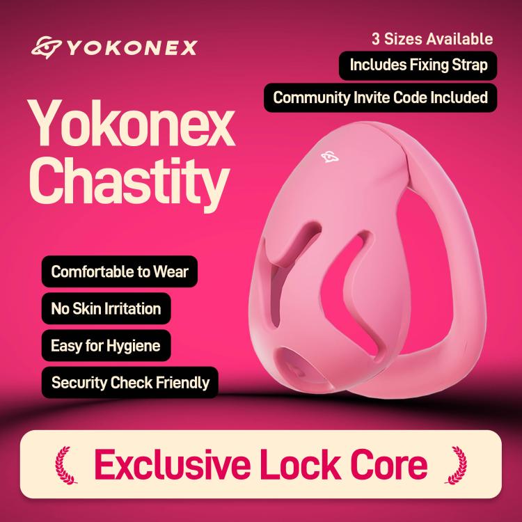 YoKoNex Pink Chastity Cage