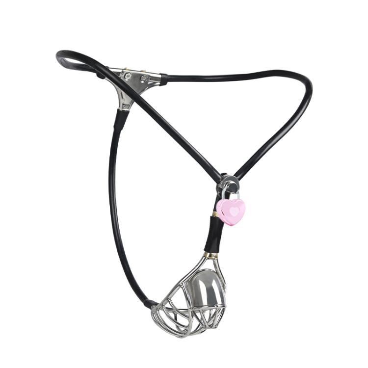 YOKONEX Stainless Steel Semi-Open Chastity Cage – 6cm