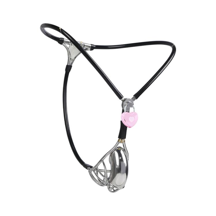 YOKONEX Stainless Steel Semi-Open Chastity Cage – 9cm