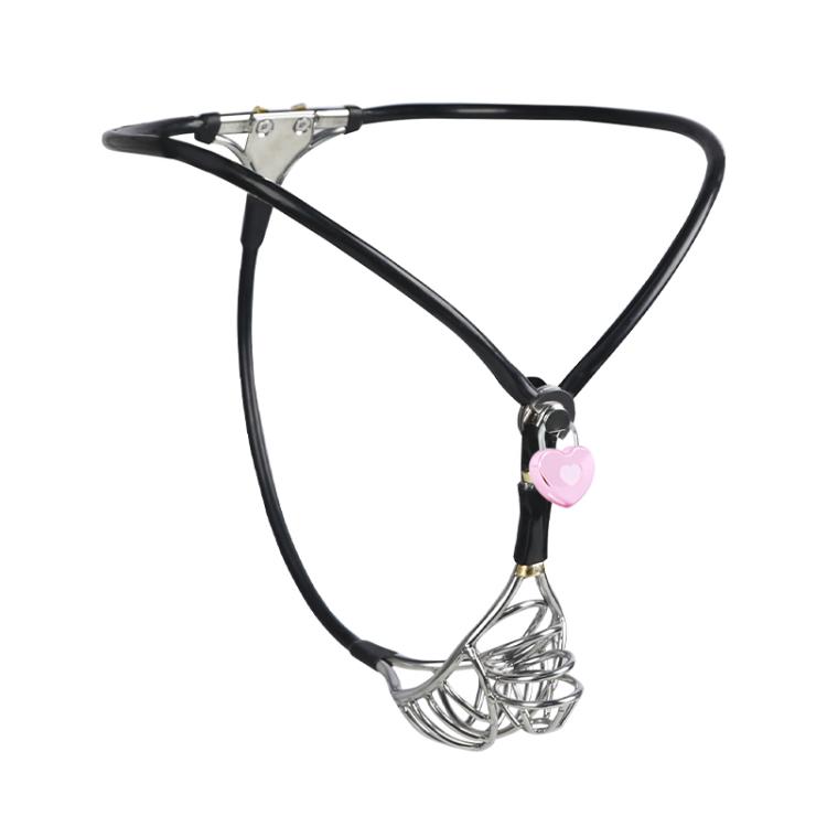 YOKONEX Stainless Steel Full-Open Chastity Cage – 6cm